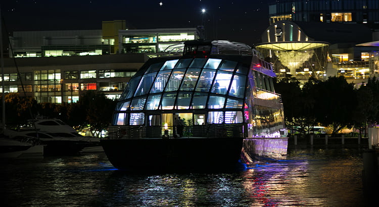 Clearview Glass Boat Australia Day Fireworks Dinner Cruise With Drinks