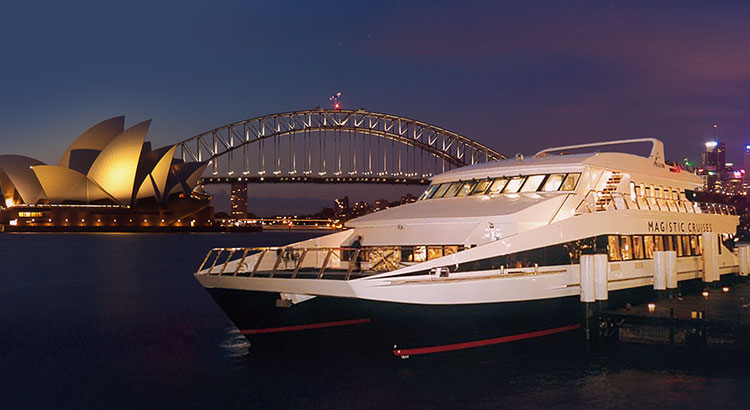 Choose a Magistic dinner cruise on Sydney Harbour to bask in the nocturnal glory of Sydney